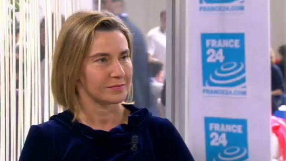 Federica Mogherini : "La priorité de l'UE, c'est de sauver la vie des migrants" Federica Mogherini : "La priorité de l'UE, c'est de sauver la vie des migrants"
