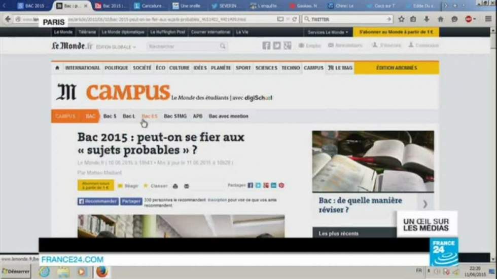 Le Bac, un sujet incollable pour les médias