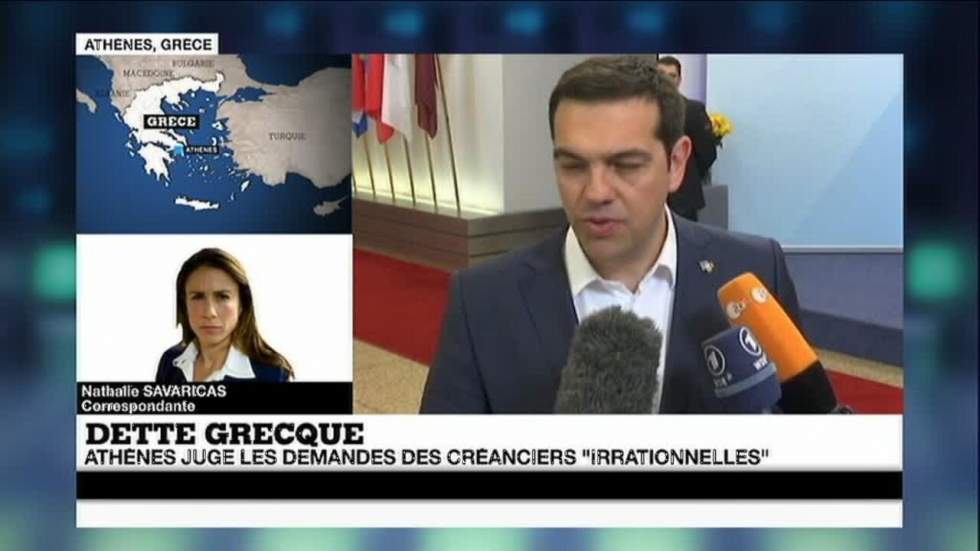 La Grèce et ses créanciers se quittent dos à dos à Bruxelles