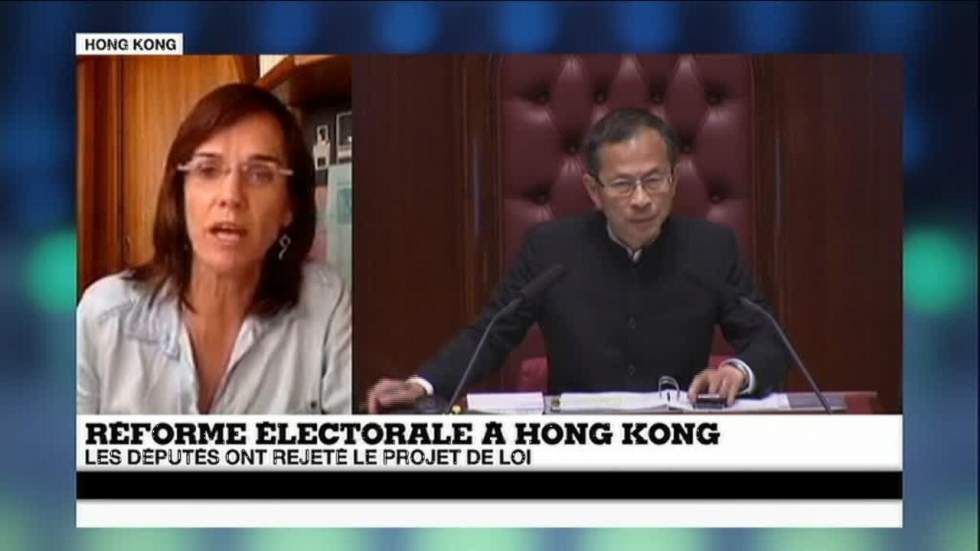 Le Parlement hongkongais rejette le projet controversé de réforme électorale Le Parlement hongkongais rejette le projet controversé de réforme électorale