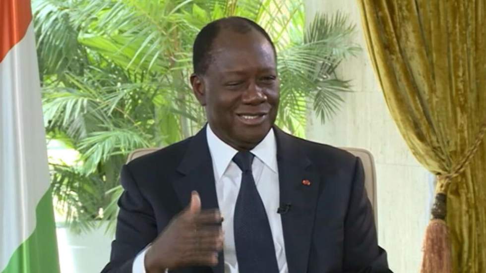 Alassane Ouattara : "Mon objectif est d'être élu dès le premier tour" Alassane Ouattara : "Mon objectif est d'être élu dès le premier tour"