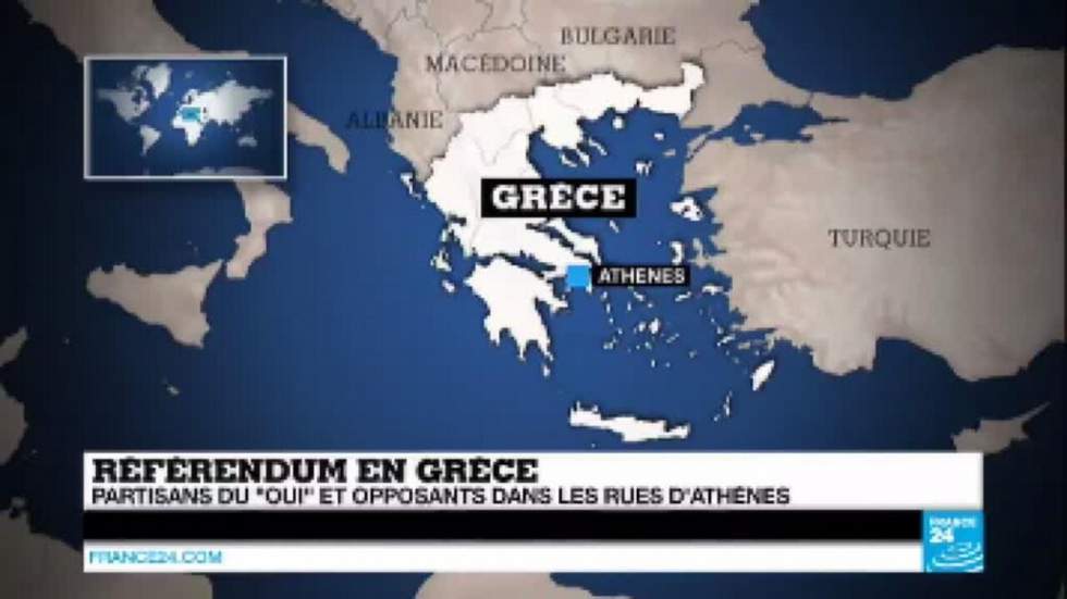 Alexis Tsipras appelle les Grecs à "refuser le chantage", pas l'UE Alexis Tsipras appelle les Grecs à "refuser le chantage", pas l'UE