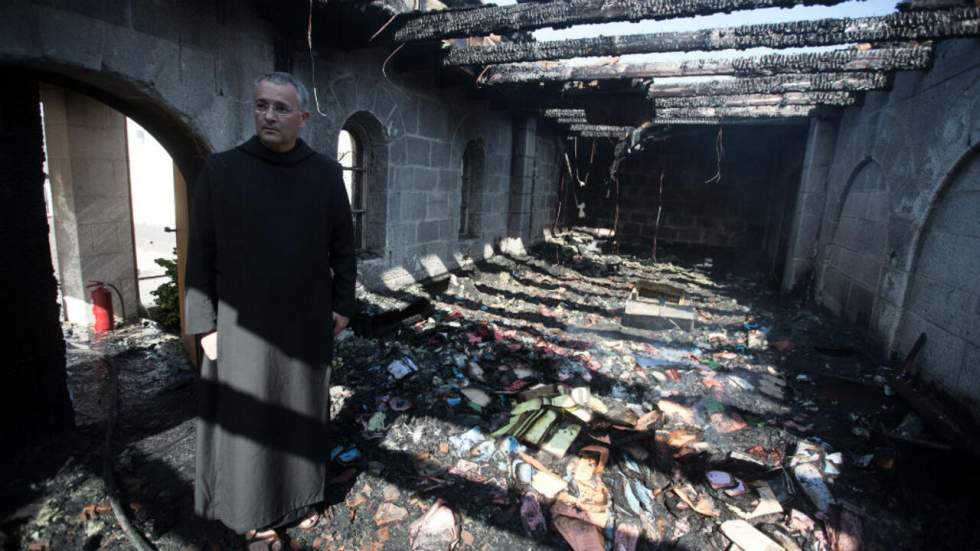 Des suspects juifs arrêtés pour l'incendie d'une église emblématique en Israël