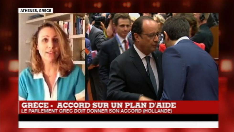 Vu de Grèce, un "accord amer" qui a du mal à passer Vu de Grèce, un "accord amer" qui a du mal à passer