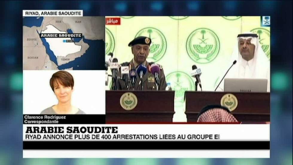 Arabie saoudite : plus de 400 arrestations liées à l'organisation de l'État islamique