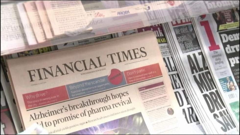 Le "Financial Times" passe sous pavillon japonais Le "Financial Times" passe sous pavillon japonais