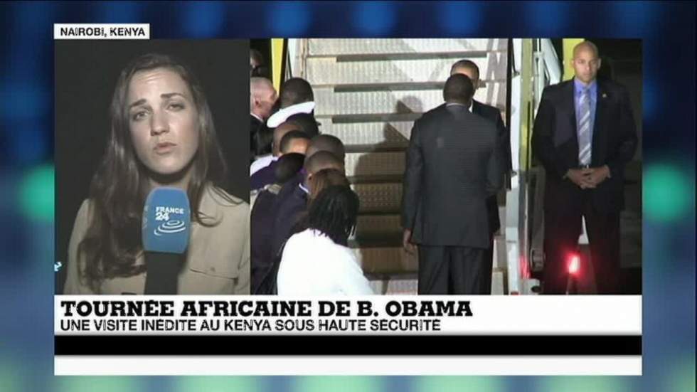 "L'Afrique est en marche", lance Obama depuis le Kenya