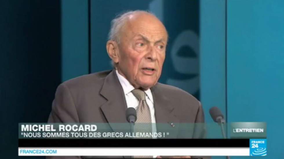 Michel Rocard : "Nous sommes tous des Grecs allemands !"