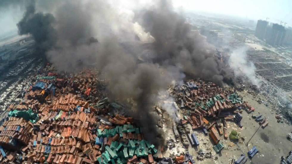 Explosions à Tianjin : inquiétudes sur de possibles rejets hautement toxiques