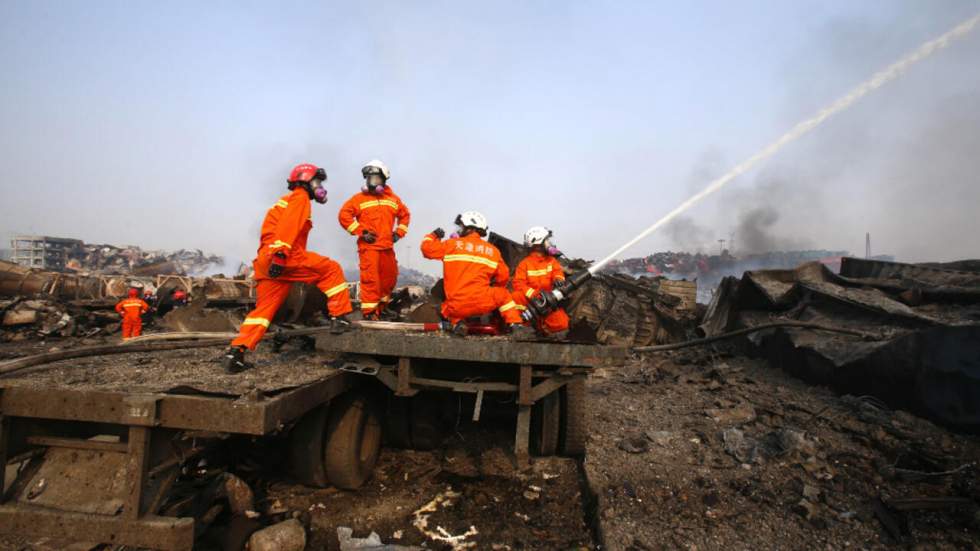 Tianjin : le bilan atteint 112 morts, l'armée chinoise reconnaît la présence de cyanure sur le site