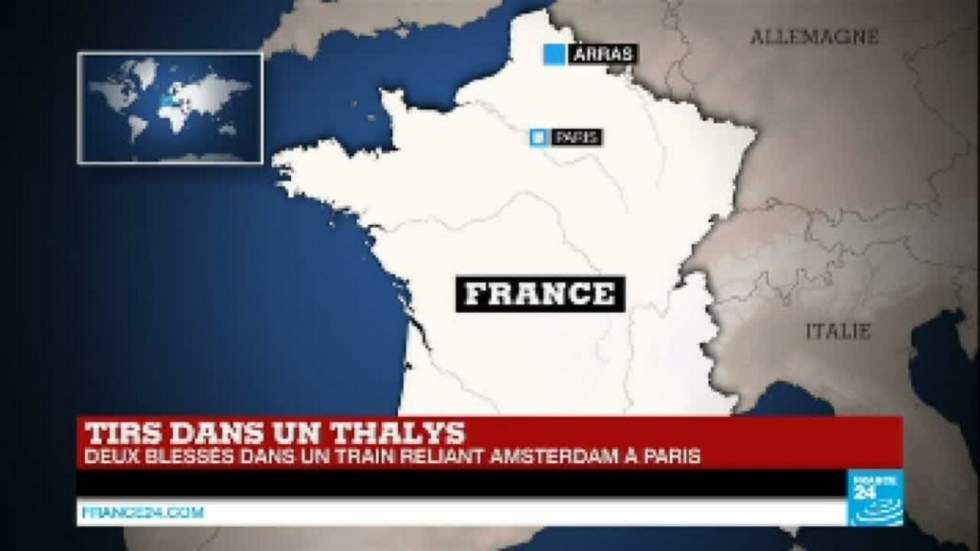 Un homme arrêté après des tirs dans un Thalys entre Amsterdam et Paris Un homme arrêté après des tirs dans un Thalys entre Amsterdam et Paris