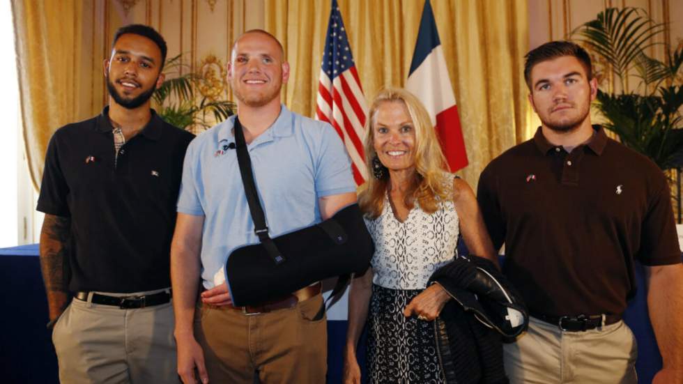 Le terroriste "était prêt à se battre jusqu’au bout, et nous aussi", raconte Spencer Stone Le terroriste "était prêt à se battre jusqu’au bout, et nous aussi", raconte Spencer Stone