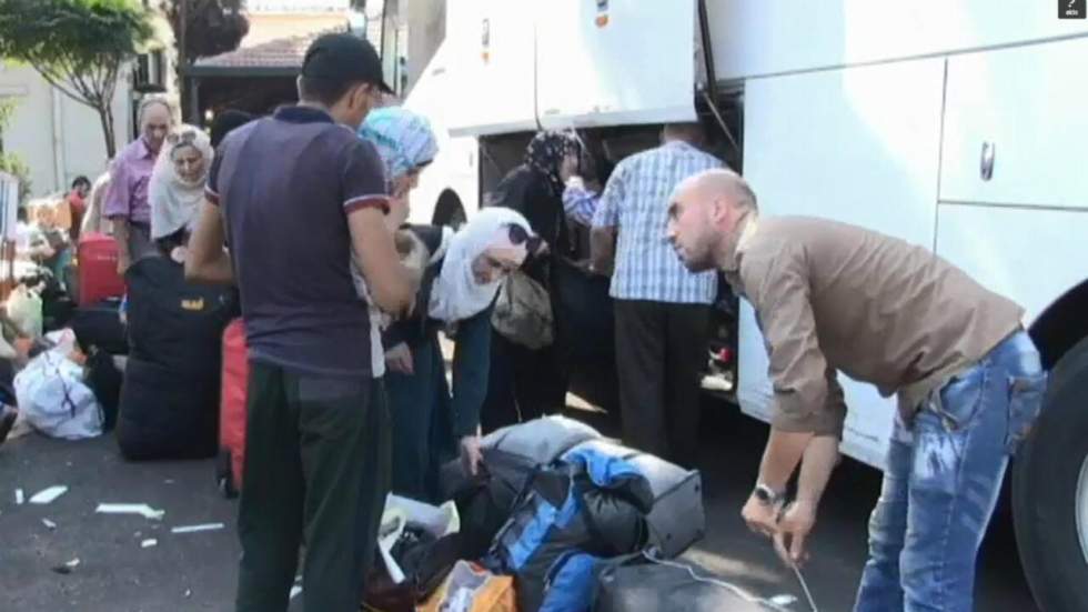 Les réfugiés syriens au Liban sont de plus en plus nombreux à quitter le pays Les réfugiés syriens au Liban sont de plus en plus nombreux à quitter le pays
