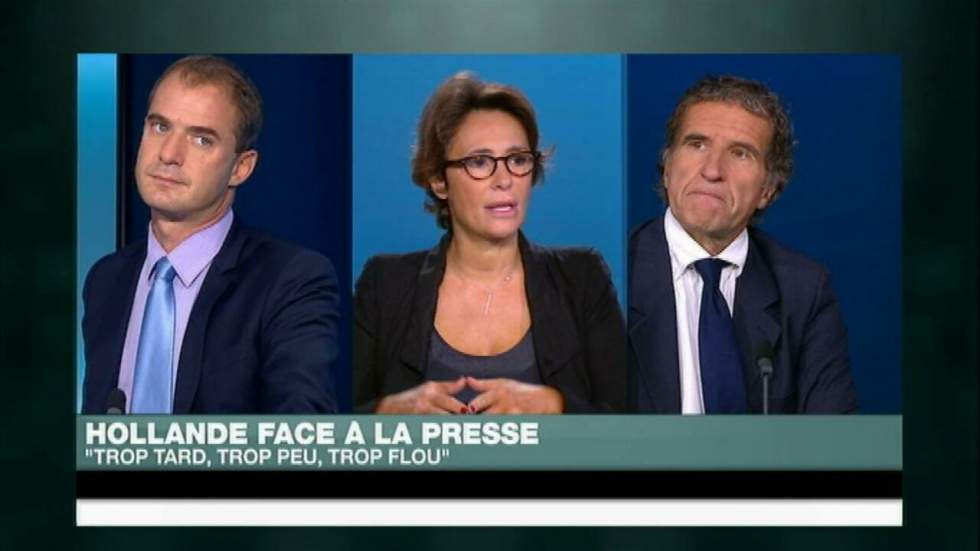 Hollande face à la presse : un président trop flou ? Hollande face à la presse : un président trop flou ?