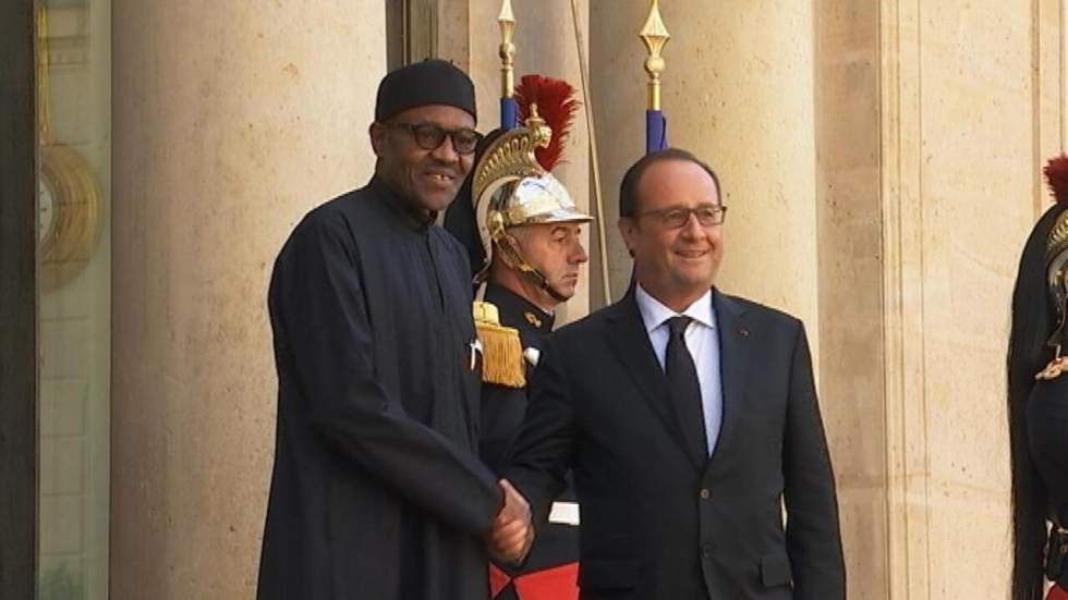 Terrorisme et économie au menu de la visite en France du président du Nigeria