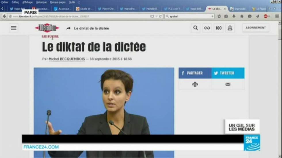 Le retour de la dictée : coup marketing de Najat Vallaud-Belkacem ? Le retour de la dictée : coup marketing de Najat Vallaud-Belkacem ?
