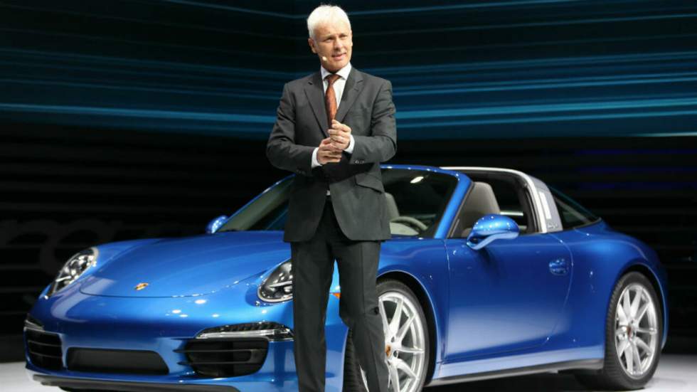 Scandale à Volkswagen : le patron de Porsche Matthias Müller succède à Martin Winterkorn