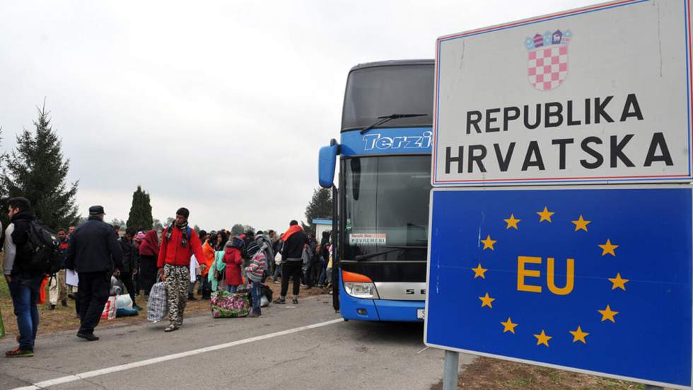 Croatie : près de 10 000 migrants arrivés vendredi, un record