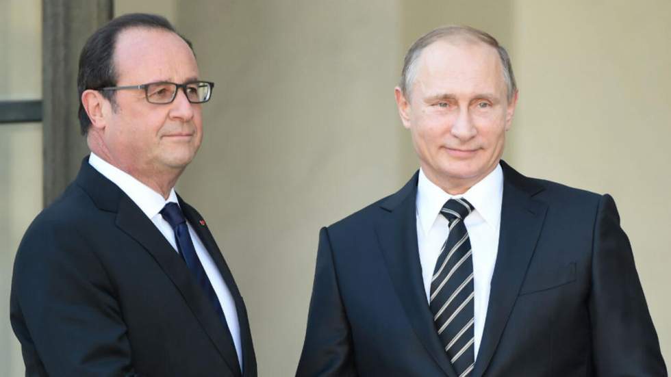 Frappes russes en Syrie : Hollande et Poutine tentent d'accorder leurs points de vues