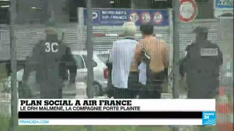 Incidents à Air France : François Hollande dénonce des violences "inacceptables"