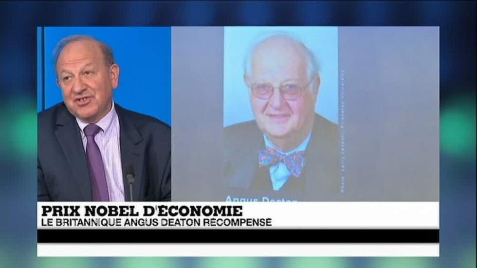Le prix Nobel d'économie est décerné à Angus Deaton, spécialiste des questions de pauvreté et consommation Le prix Nobel d'économie est décerné à Angus Deaton, spécialiste des questions de pauvreté et consommation