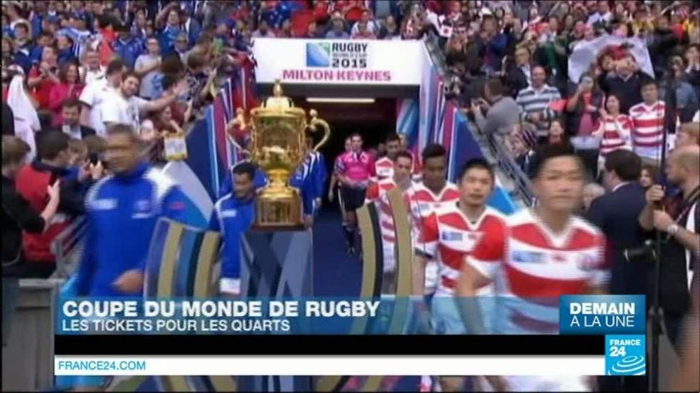 Coupe du monde de rugby : les derniers tickets pour les quarts de finale