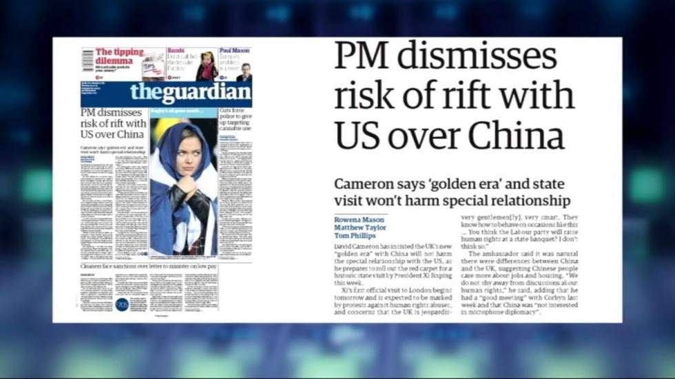 "Xi Jinping à Buckingham"