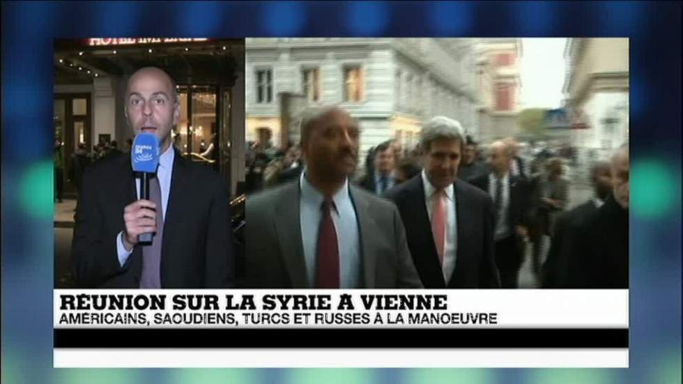 Kerry et Zarif se rencontrent avant les pourparlers sur la Syrie à Vienne Kerry et Zarif se rencontrent avant les pourparlers sur la Syrie à Vienne