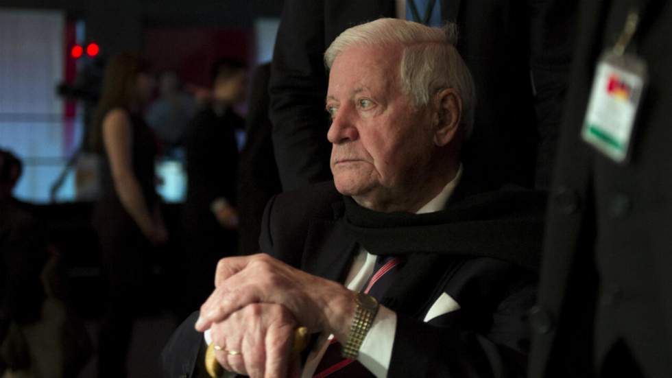 Allemagne : l'ancien chancelier ouest-allemand Helmut Schmidt est mort