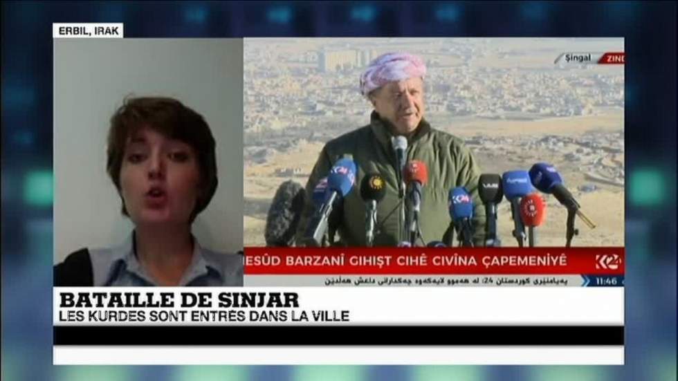 Les Kurdes irakiens affirment avoir chassé l'EI de la ville de Sinjar