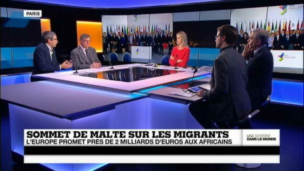 Sommet de Malte sur les migrants : l'Europe promet près de 2 milliards d'euros aux Africains