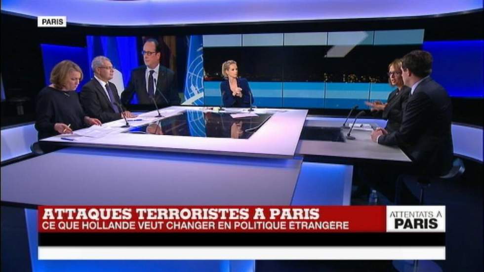 Attaques terroristes à Paris : ce que Hollande veut changer en politique étrangère (partie 1)