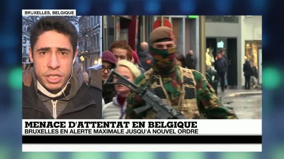 Belgique : Bruxelles en alerte terroriste maximale pour la deuxième journée consécutive