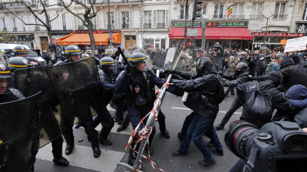 France : premières condamnations après les affrontements de la place de la République