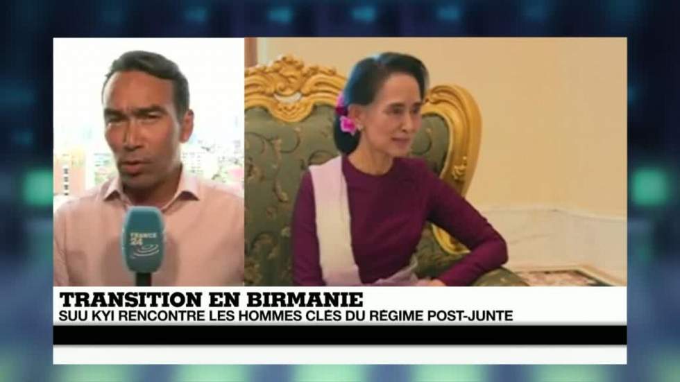 Birmanie : Aung San Suu Kyi rencontre le président pour amorcer une "transition pacifique"