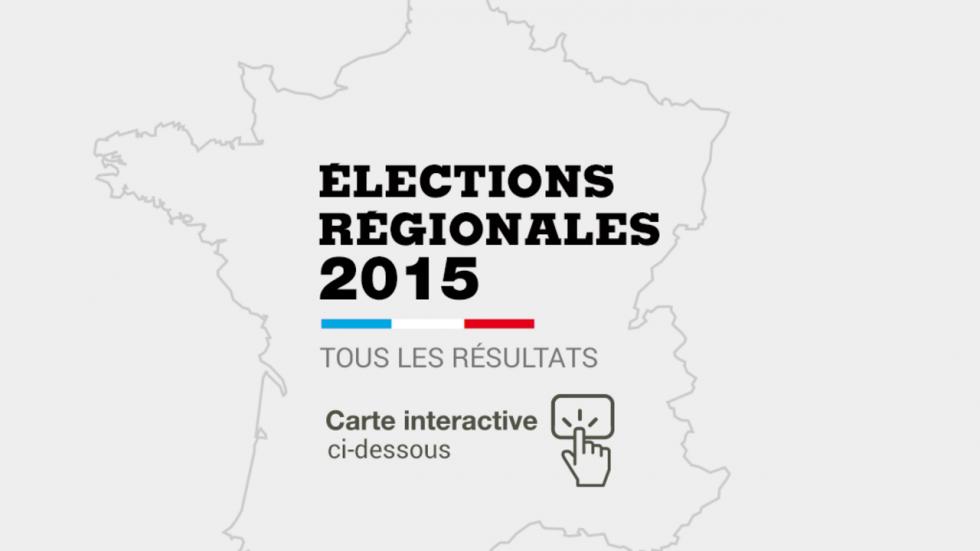 Carte interactive : les résultats du premier tour des régionales