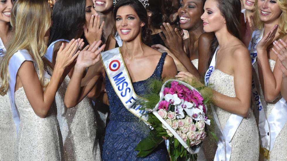 Iris Mittenaere, Miss Nord-Pas-de-Calais, élue Miss France