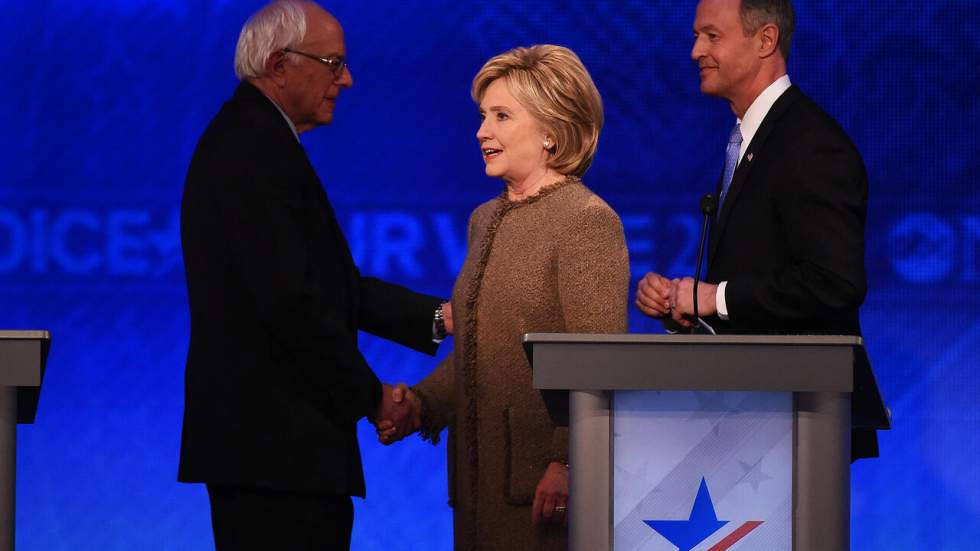 Débat démocrate : Hillary Clinton et Bernie Sanders jouent le sérieux contre l'épouvantail Trump