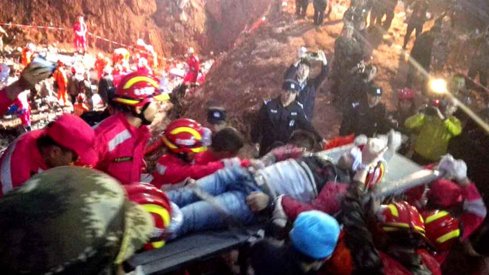 Chine : un survivant retrouvé trois jours après le glissement de terrain à Shenzhen