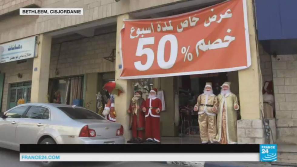 Vidéo : à Bethléem, les violences affectent le tourisme de Noël