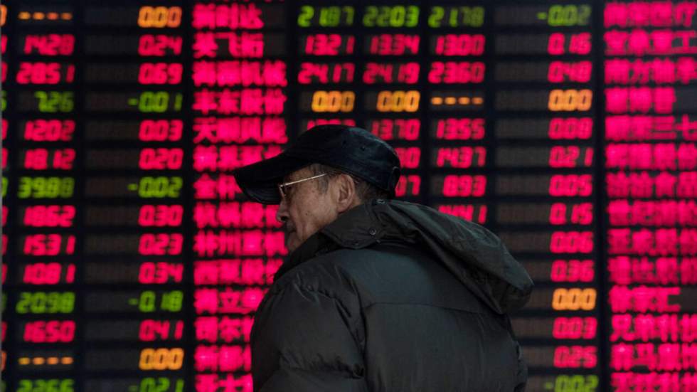 Les bourses chinoises fermées en catastrophe après une chute de 7 %