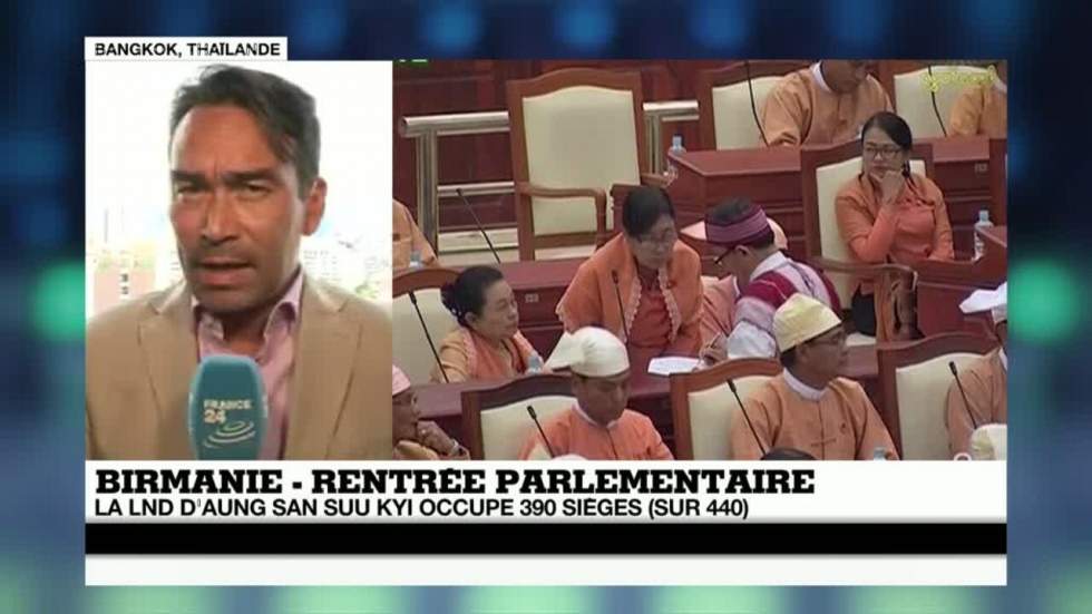 Birmanie : le parti d'Aung San Suu Kyi prend le pouvoir au Parlement