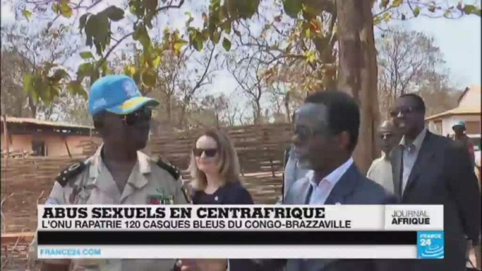 Abus sexuels en Centrafrique : 120 Casques bleus du Congo-Brazzaville vont être rapatriés