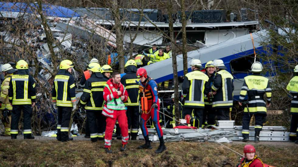 Allemagne : collision mortelle entre deux trains