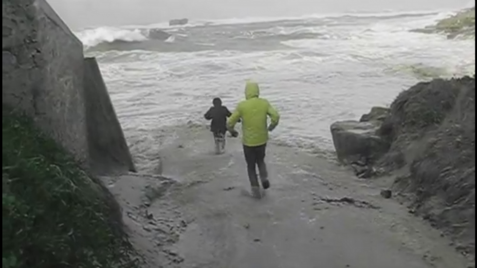 Vidéo : un couple sauvé in extremis de la noyade dans le Finistère