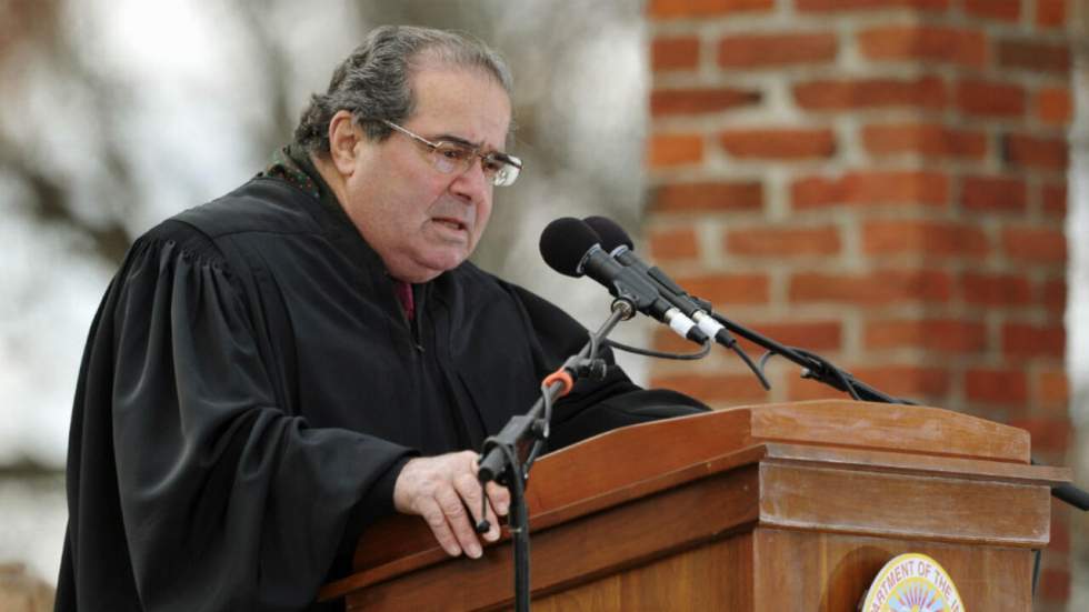 Mort d'un juge conservateur de la Cour suprême américaine Mort d'un juge conservateur de la Cour suprême américaine