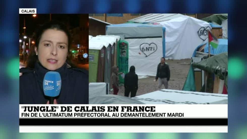 Évacuation partielle de la "jungle" de Calais : report de la décision du tribunal administratif Évacuation partielle de la "jungle" de Calais : report de la décision du tribunal administratif