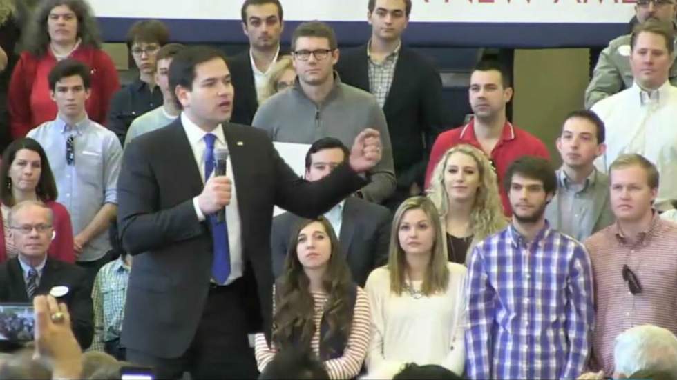 Primaires républicaines : insultes, invectives... Marco Rubio affronte Trump sur son terrain