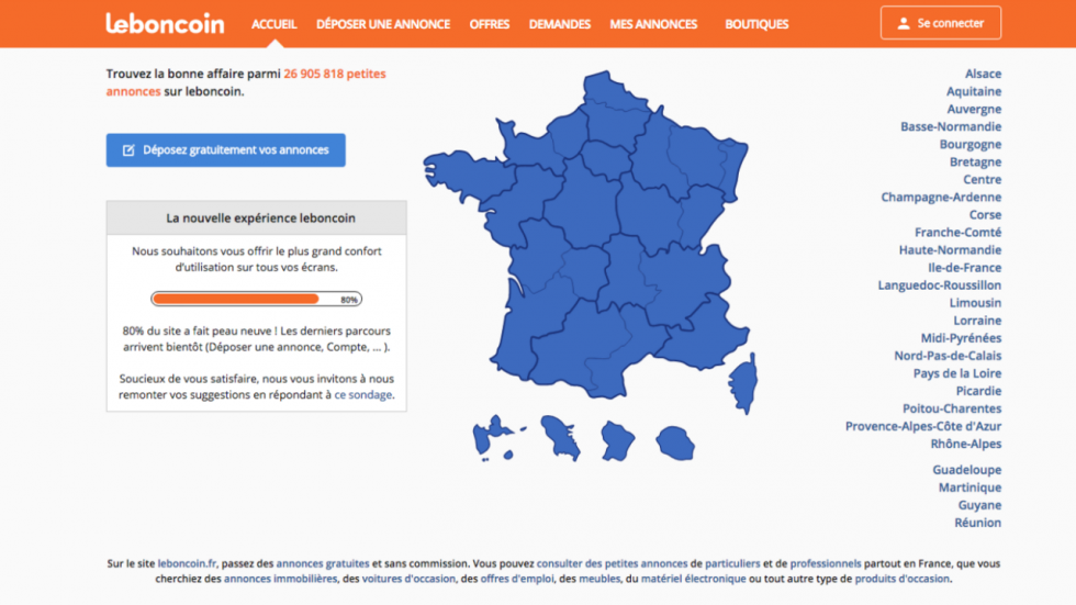 Le Bon Coin se paye un lifting (moderne mais pas trop) Le Bon Coin se paye un lifting (moderne mais pas trop)