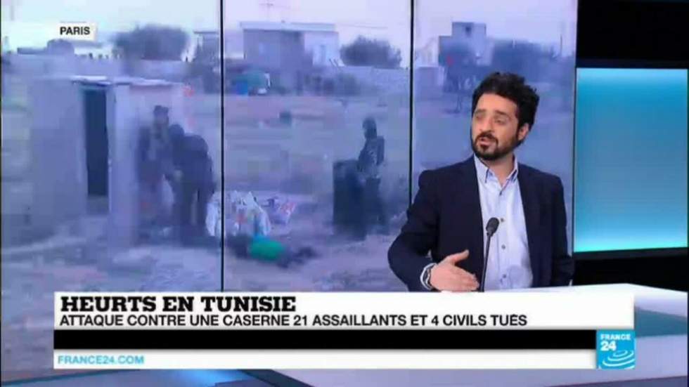 Vidéo : la chasse aux terroristes continue à Ben Guerdane Vidéo : la chasse aux terroristes continue à Ben Guerdane